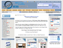 Tablet Screenshot of media-products.de